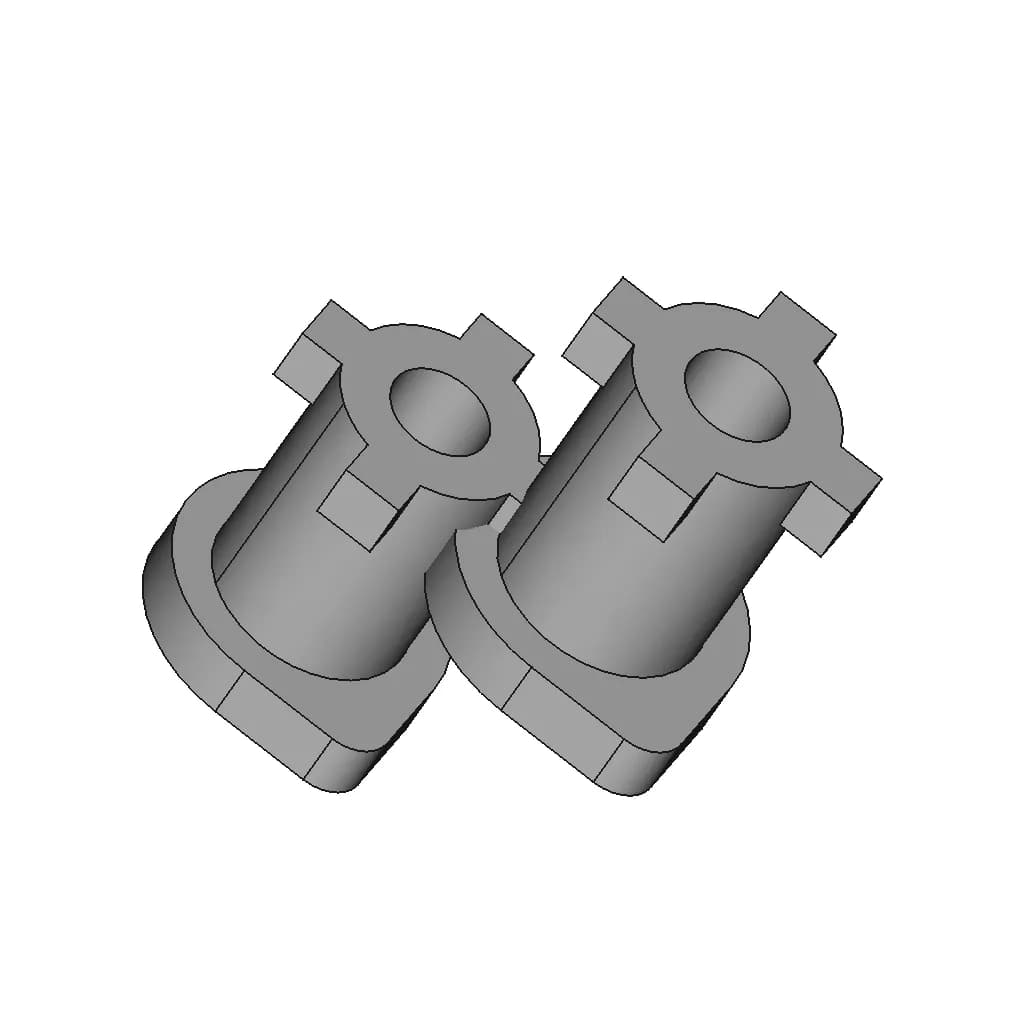 Voxel Custom Fastener | High-Quality CAD Model_60_30_degree_snapshot