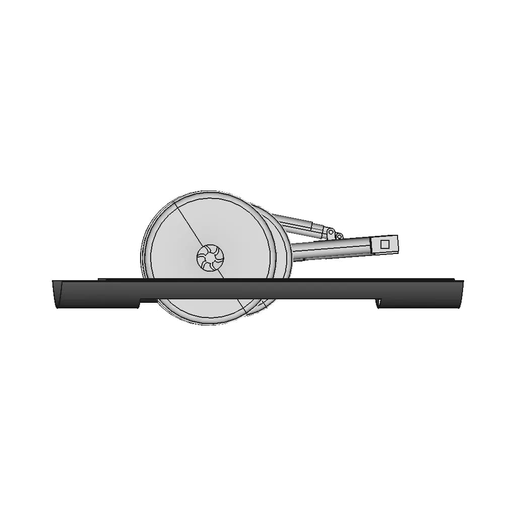 Landing Wheel - Downloadable CAD Representation_90_0_degree_snapshot