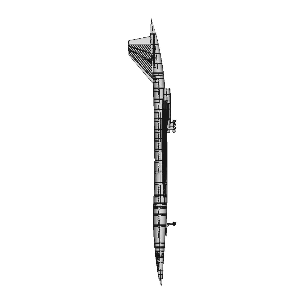Boeing 2707 Solid Assembly Model (Interpreted) | 3D Engineering Design File_0_90_degree_snapshot