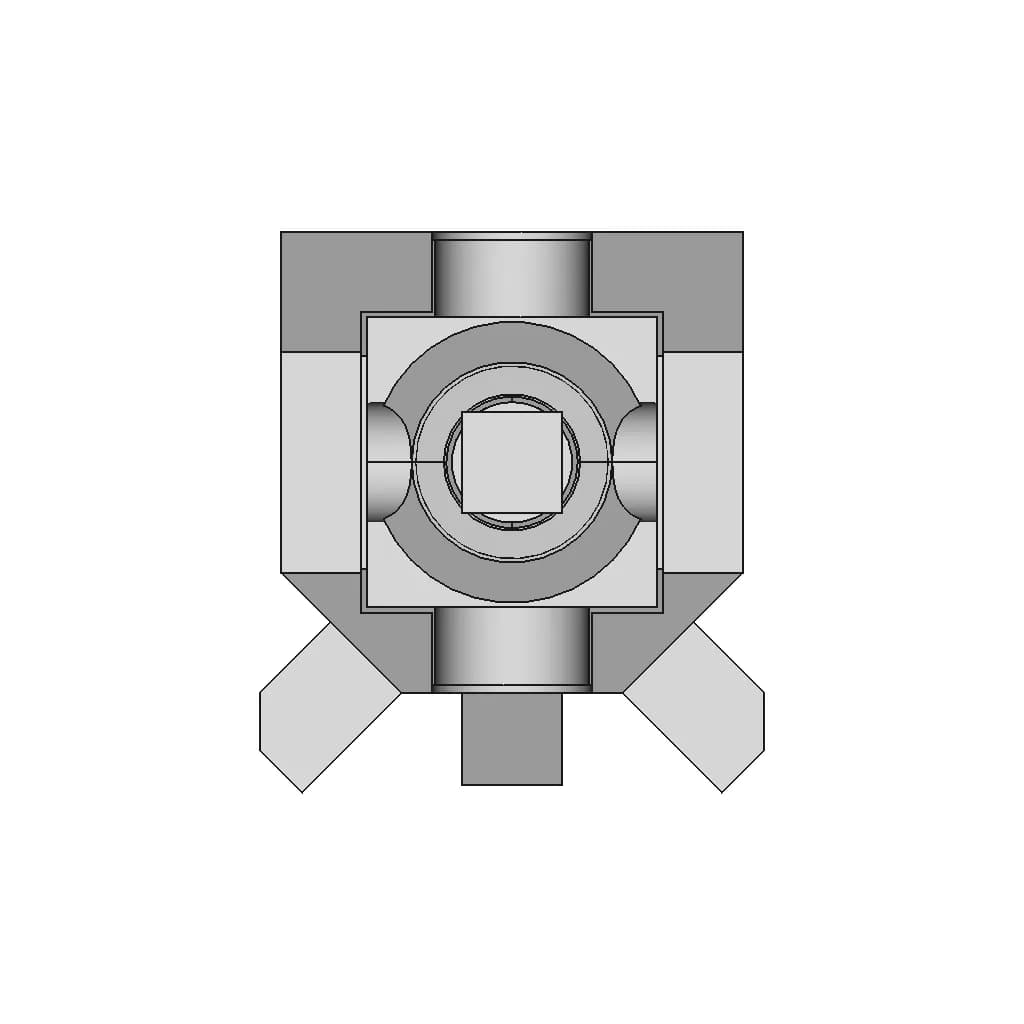Flexy Joint | High-Quality CAD Model_0_0_degree_snapshot