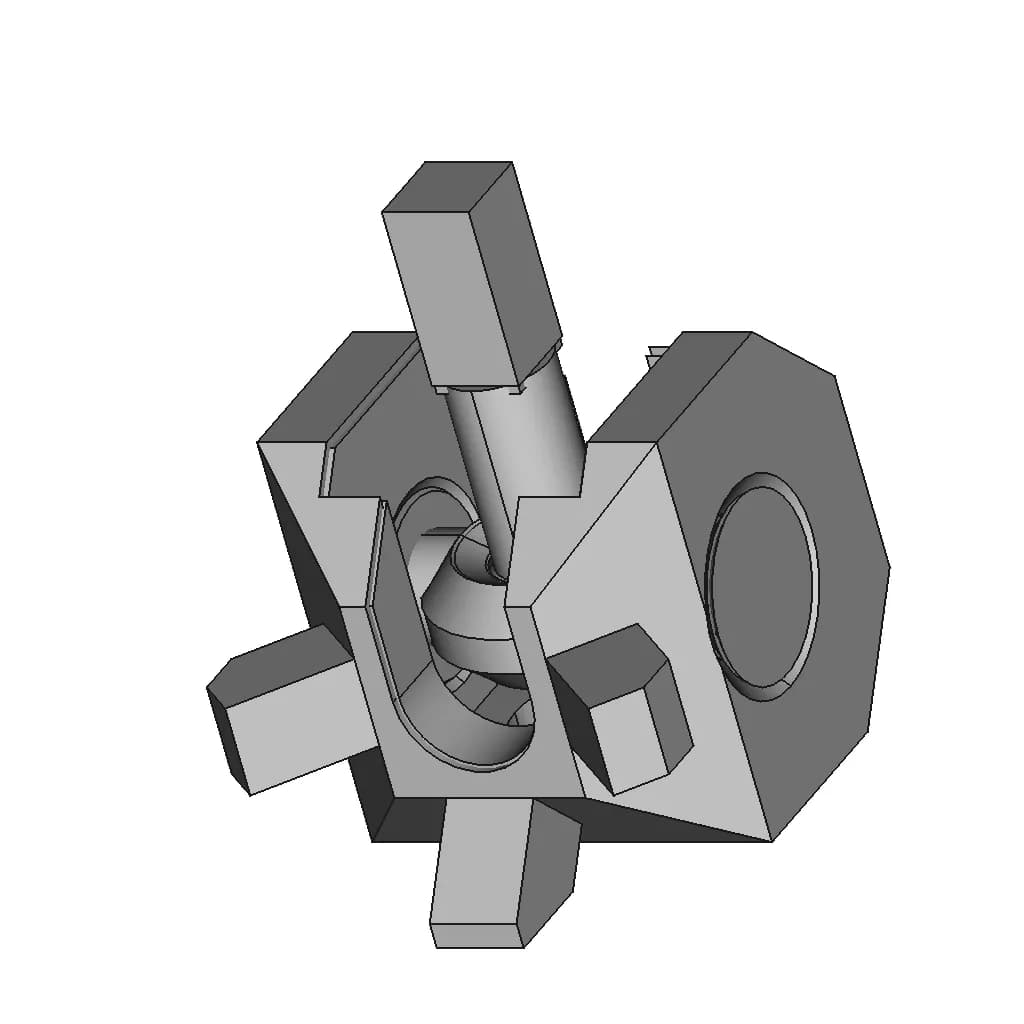 Flexy Joint | High-Quality CAD Model_60_30_degree_snapshot