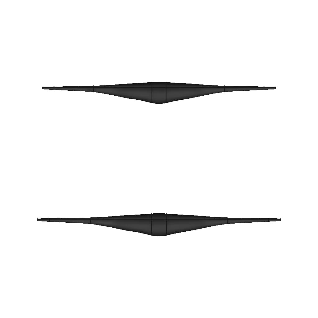 Blended Wing Body (Bwb) | 3D Engineering Design File_270_0_degree_snapshot
