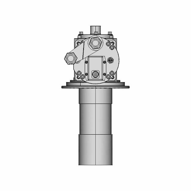 Cold Head (Cryocooler) Srdk-400B-F50H | High-Quality CAD Model