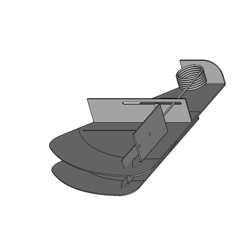 Early Aviation Aid Speed Indicator | High-Quality CAD Model_60_30_degree_snapshot
