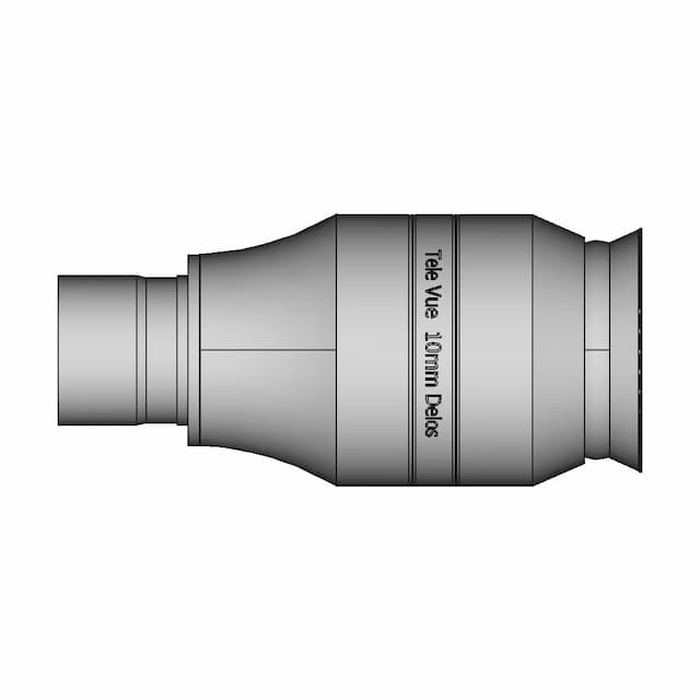 1.25 Inch Eye Piece, Televue Delos 10Mm | 3D Engineering Design File
