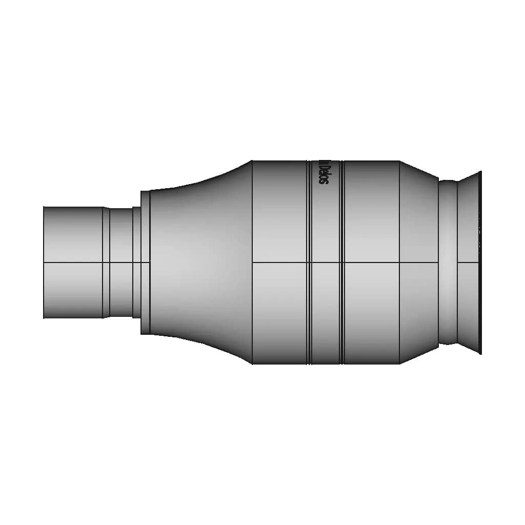 1.25 Inch Eye Piece, Televue Delos 10Mm | 3D Engineering Design File_90_0_degree_snapshot