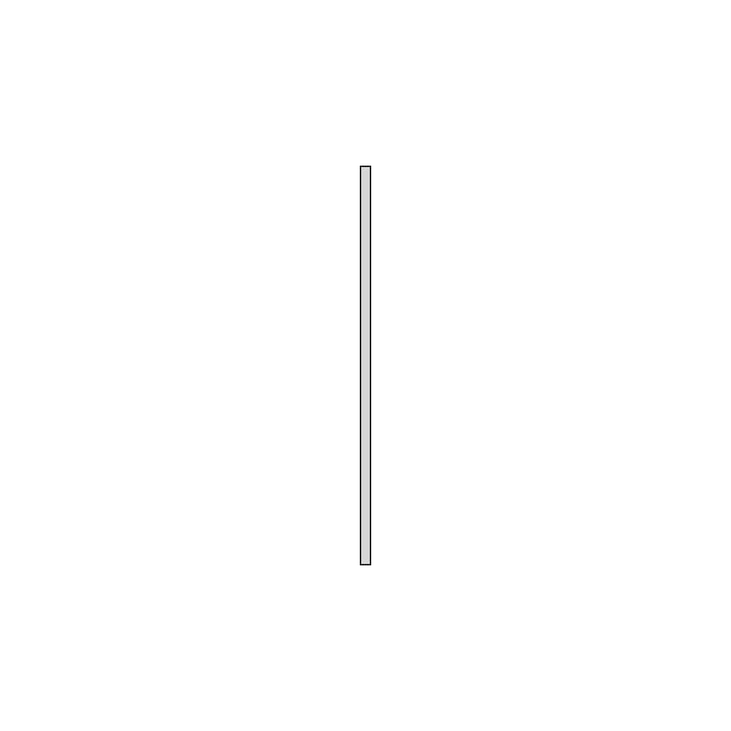 Custom Gasket For Generic Display Bezel - Standard Mechanical Component_0_90_degree_snapshot
