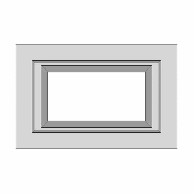 Display Bezel - Downloadable CAD Representation