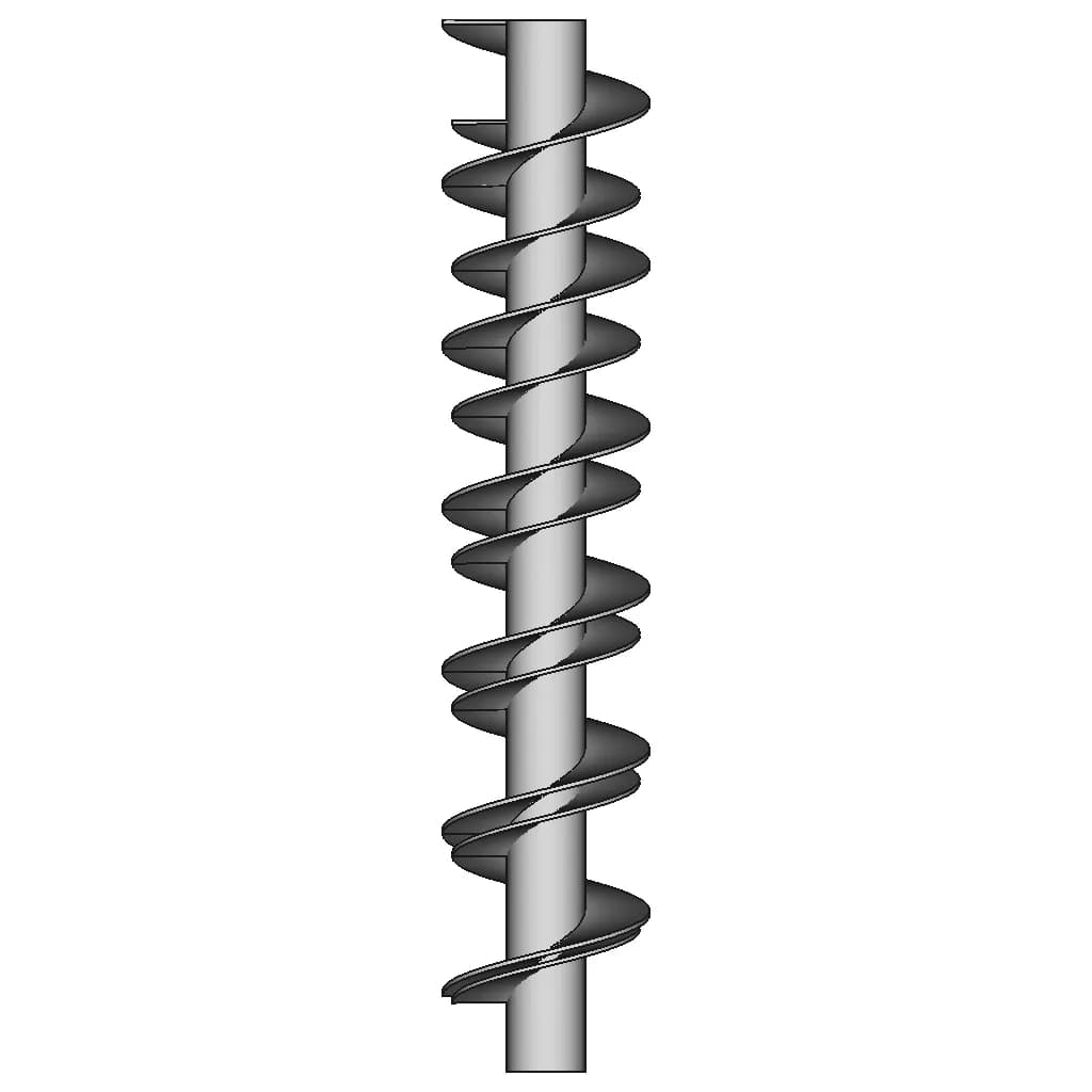 Helical Screw Conveyor | 3D Engineering Design File_90_0_degree_snapshot
