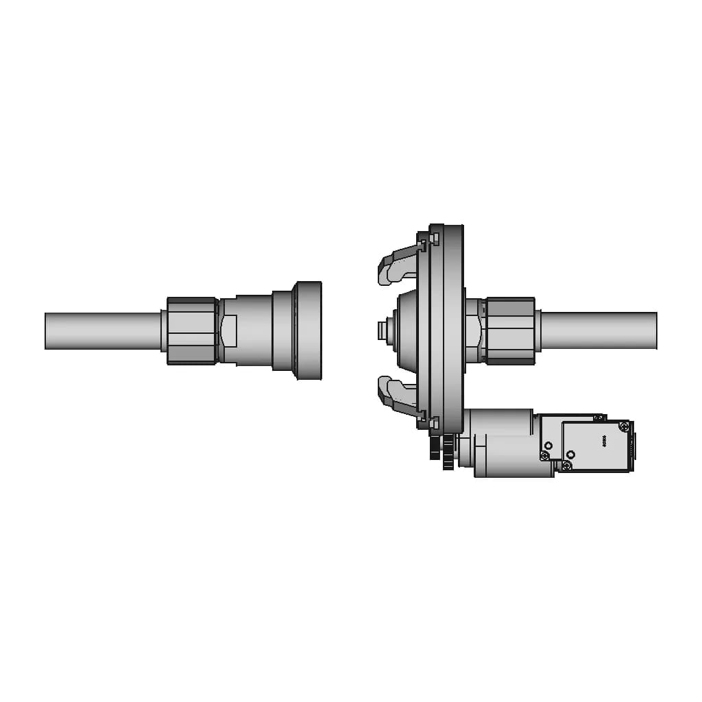 Low Leakage Cryogenic Disconnects - Standard Mechanical Component_90_0_degree_snapshot