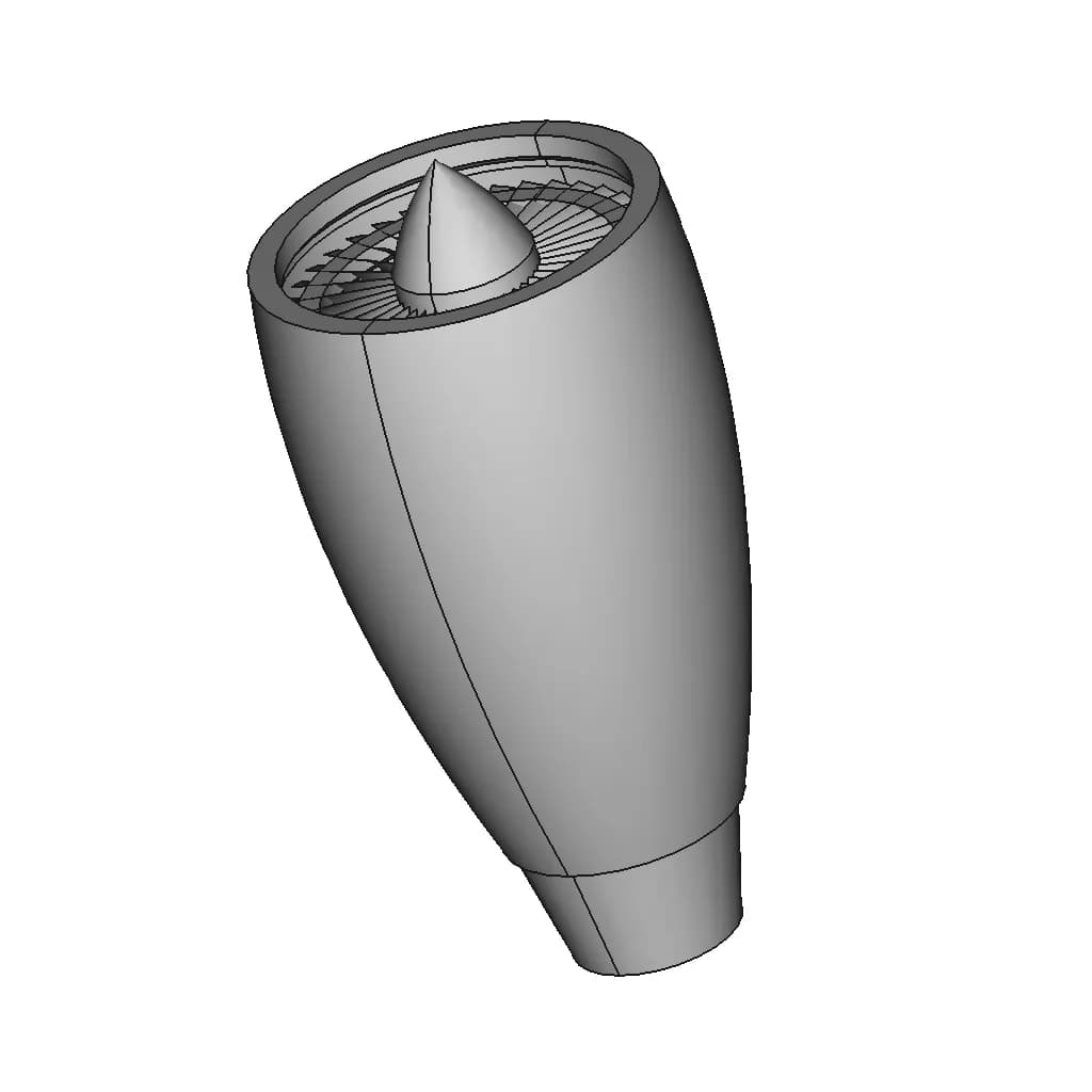 Jet Engine - Standard Mechanical Component_60_30_degree_snapshot
