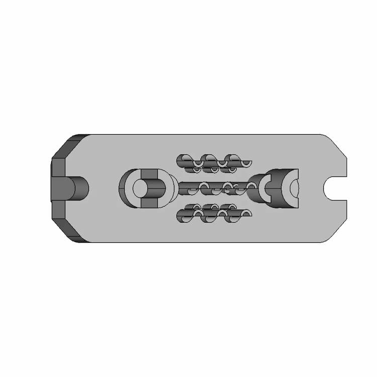 9+2 Pin Connector | High-Quality CAD Model