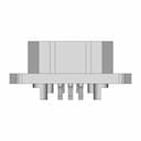 9+2 Pin Connector | High-Quality CAD Model_90_0_degree_snapshot