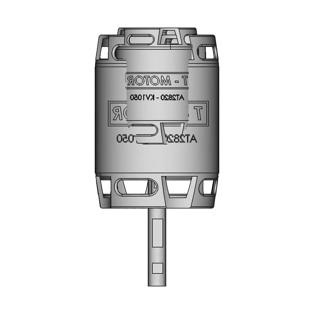 At2820 Long Shaft - Motor | High-Quality CAD Model_90_0_degree_snapshot