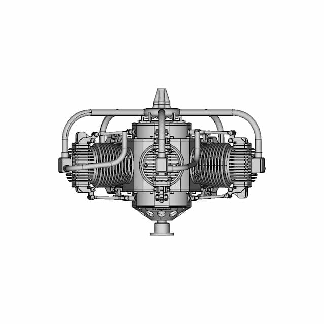 5 Cylinder Radial Steam Engine | 3D Engineering Design File