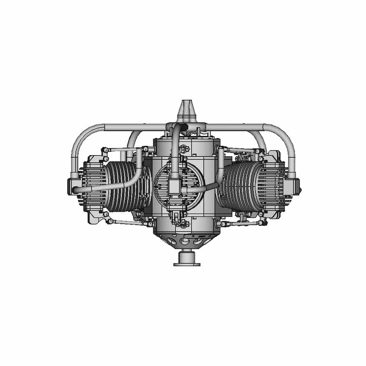 5 Cylinder Radial Steam Engine | 3D Engineering Design File