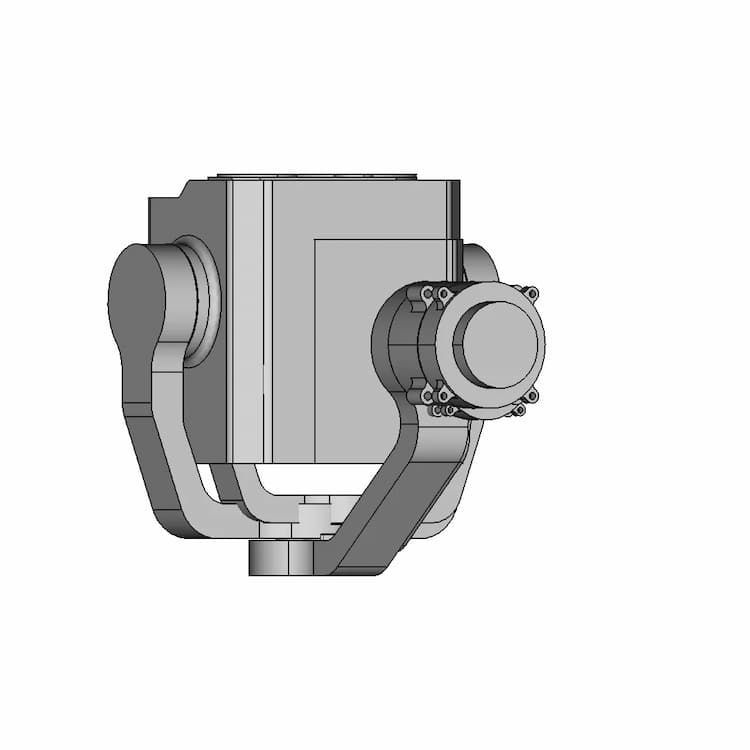 Камера Siyi Zt30 | High-Quality CAD Model