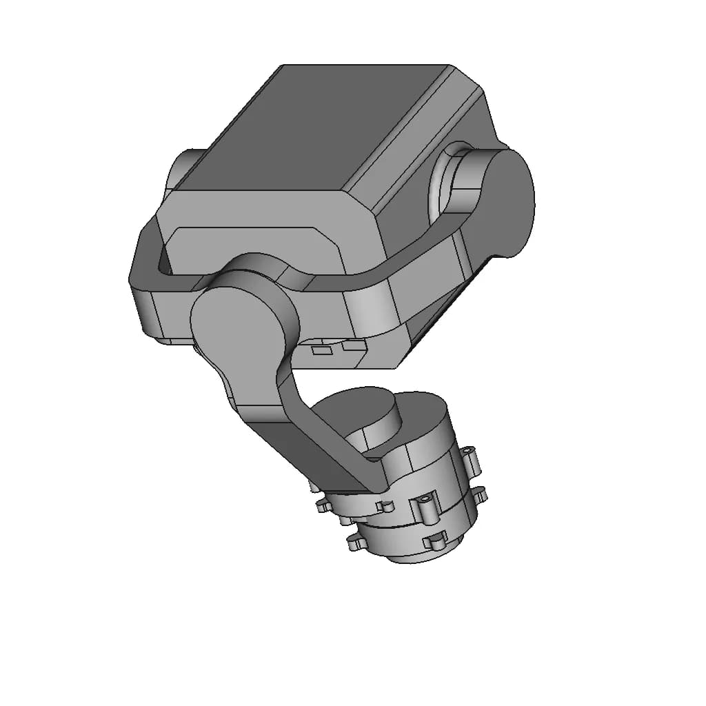Камера Siyi Zt30 | High-Quality CAD Model_60_30_degree_snapshot