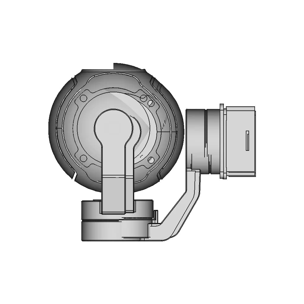 Камера Siyi Zr10 | 3D Engineering Design File_0_270_degree_snapshot