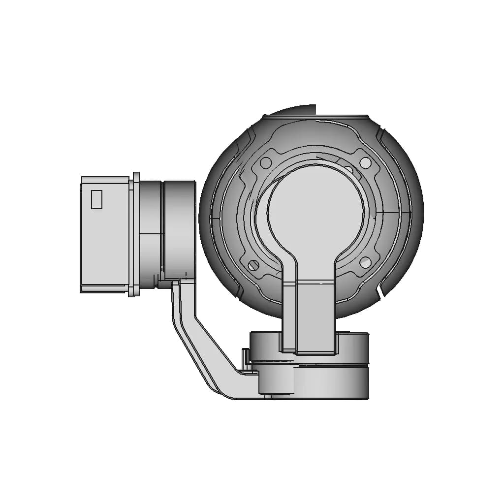 Камера Siyi Zr10 | 3D Engineering Design File_0_90_degree_snapshot