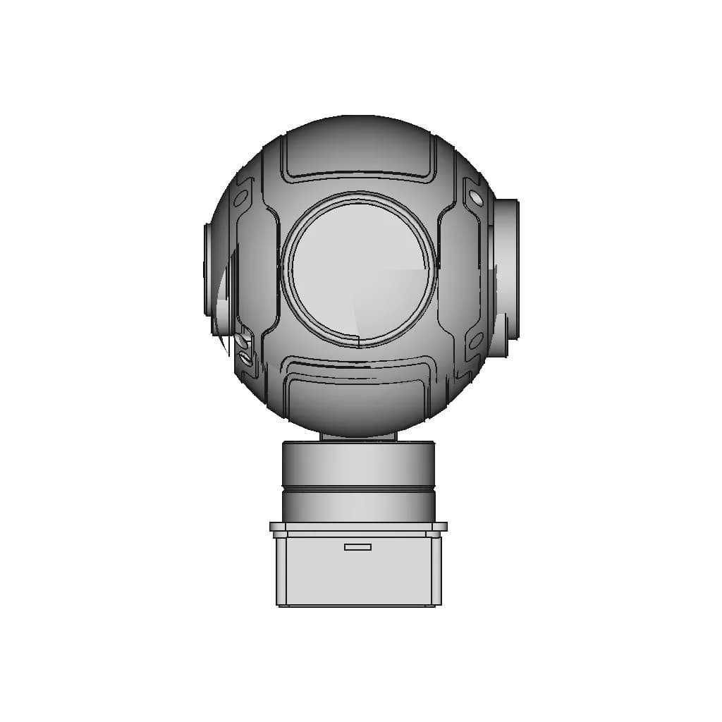 Камера Siyi Zr10 | 3D Engineering Design File_270_0_degree_snapshot