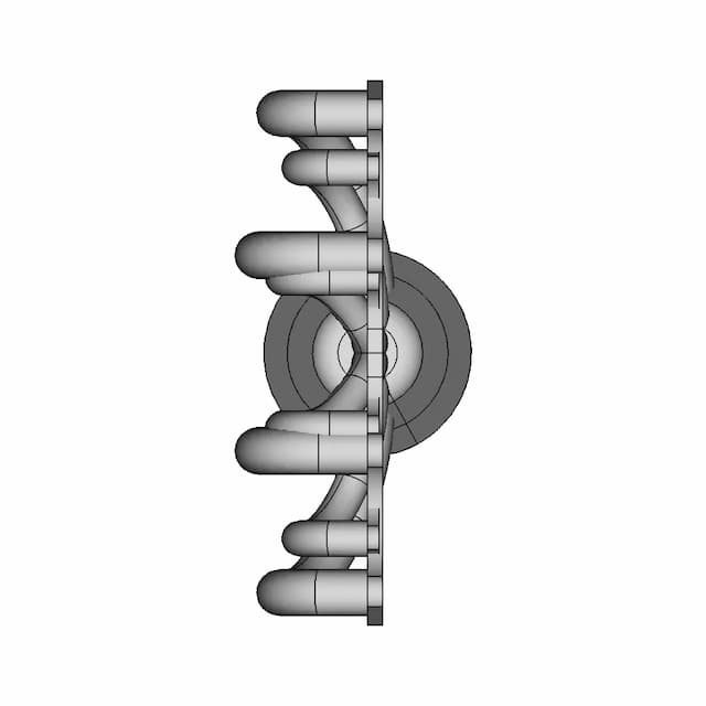 Exhaust Manifold | High-Quality CAD Model