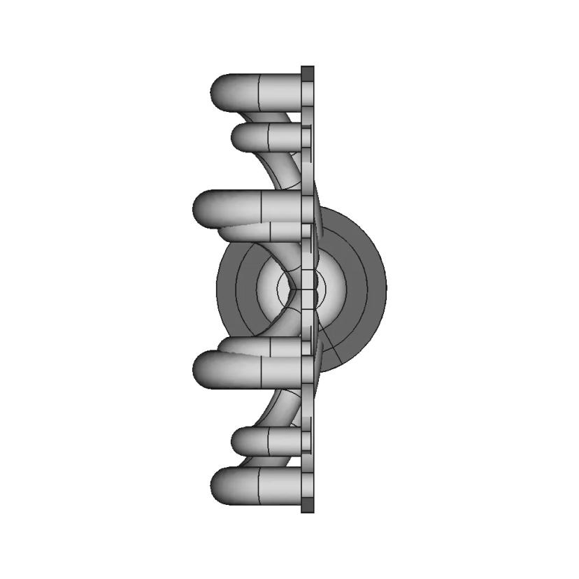 Exhaust Manifold | High-Quality CAD Model