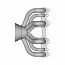 Exhaust Manifold | High-Quality CAD Model_0_270_degree_snapshot