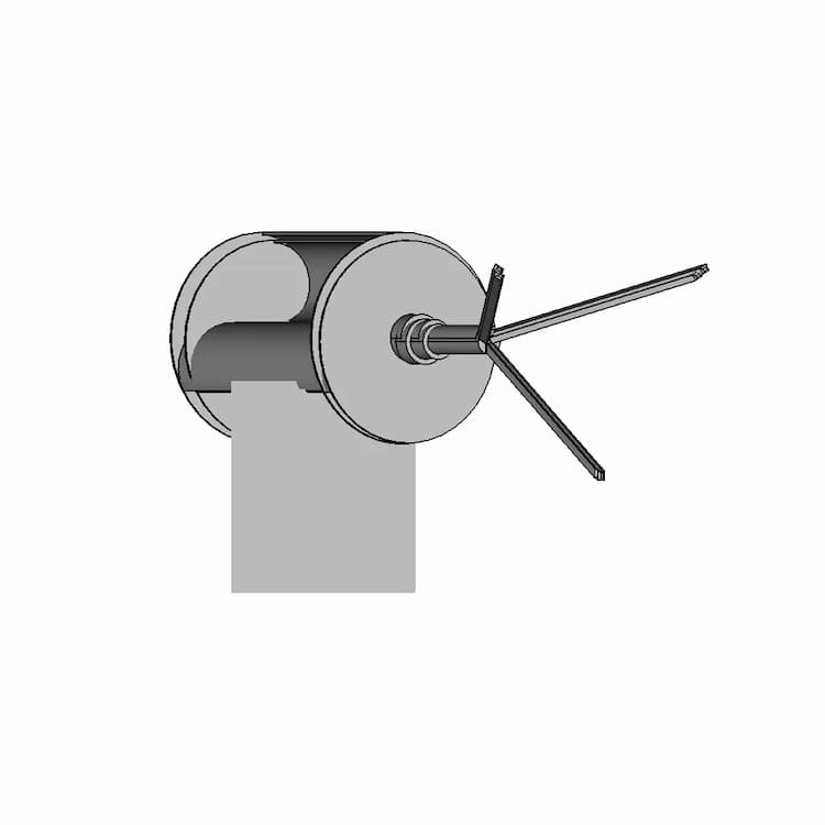 Vertical Axis Wind Turbine | High-Quality CAD Model