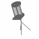 Vertical Axis Wind Turbine | High-Quality CAD Model_60_30_degree_snapshot