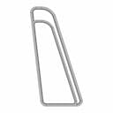 Seal Ventwindow Right Side - Downloadable CAD Representation_270_0_degree_snapshot