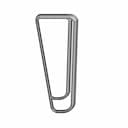 Seal Ventwindow Right Side - Downloadable CAD Representation_60_30_degree_snapshot