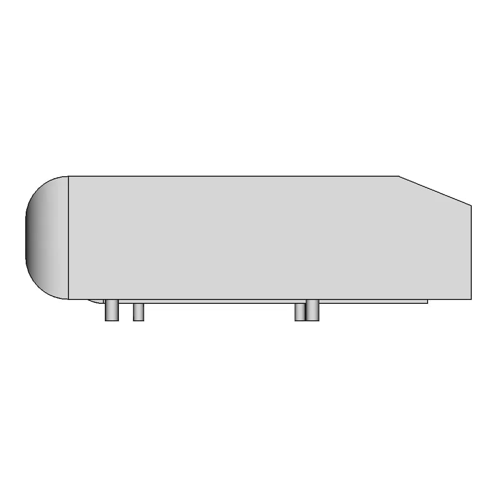 Ahmed Body - Standard Mechanical Component_0_0_degree_snapshot