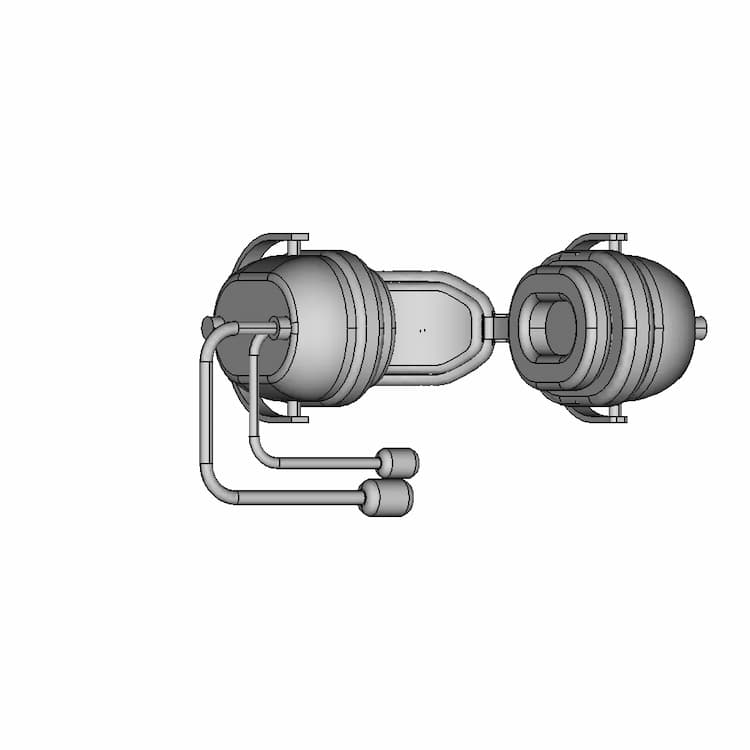 Model H10-13.4 - Standard Mechanical Component
