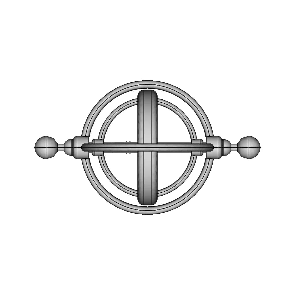 Gyroscope - Standard Mechanical Component_0_270_degree_snapshot
