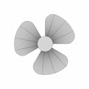 Basic Propeller - Downloadable CAD Representation_0_0_degree_snapshot