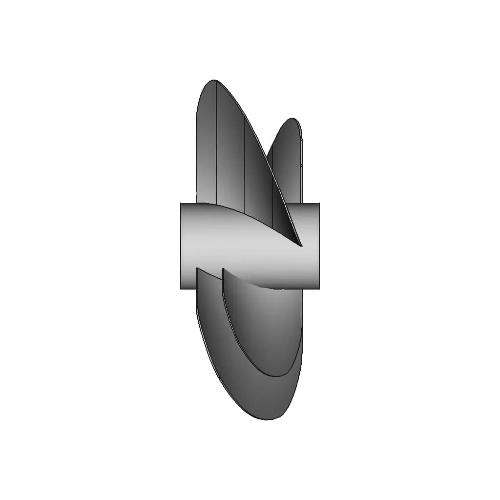 Basic Propeller - Downloadable CAD Representation_0_90_degree_snapshot