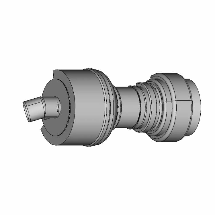 Gas Turbine Assembly | 3D Engineering Design File