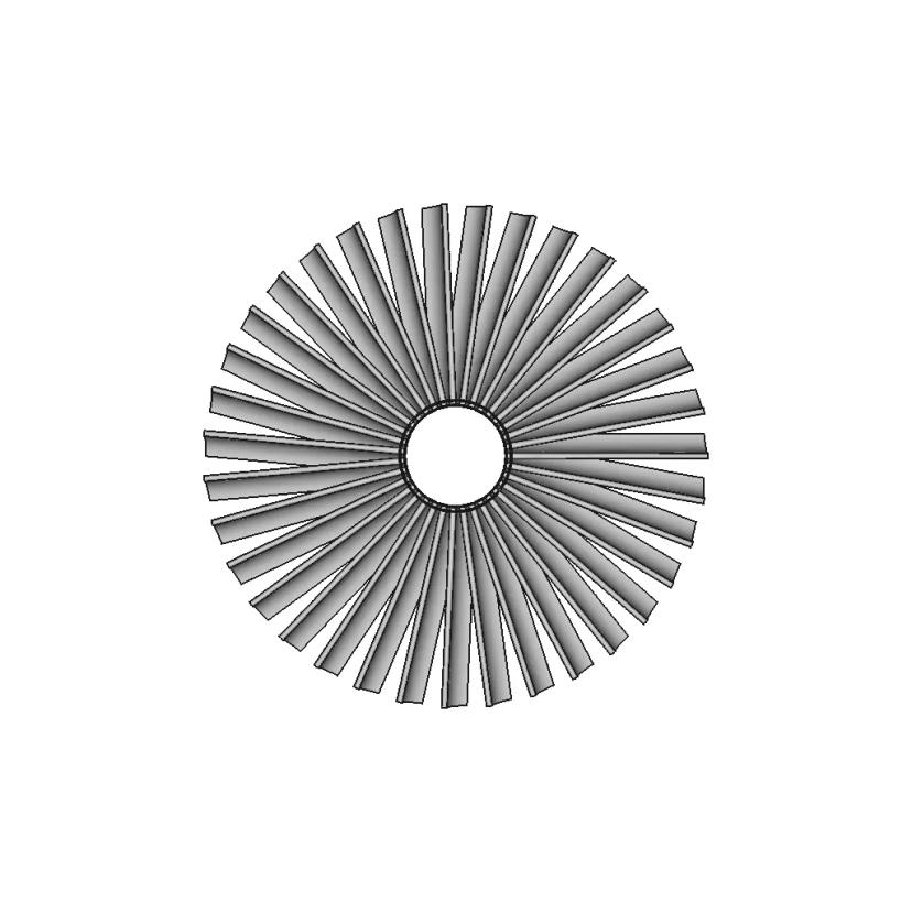 Stator Compressor - Downloadable CAD Representation