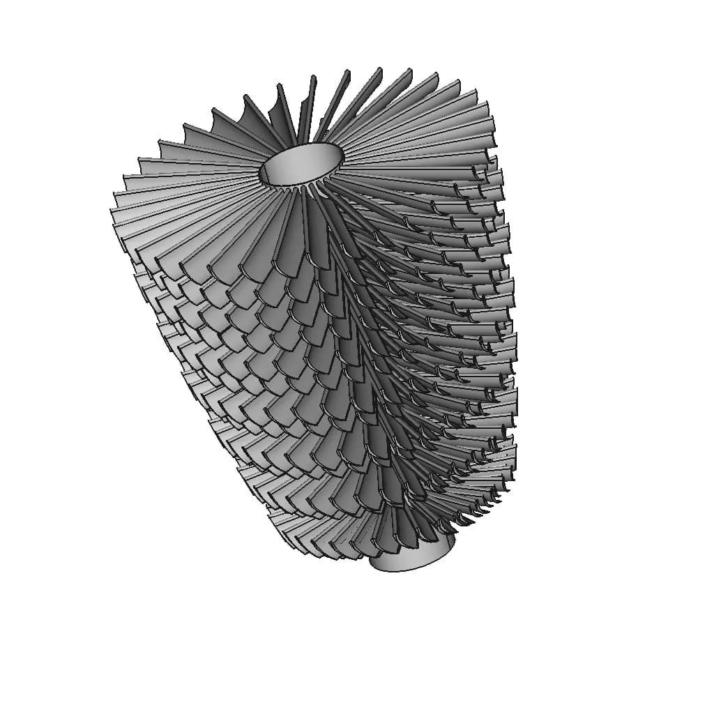 Stator Compressor - Downloadable CAD Representation_60_30_degree_snapshot
