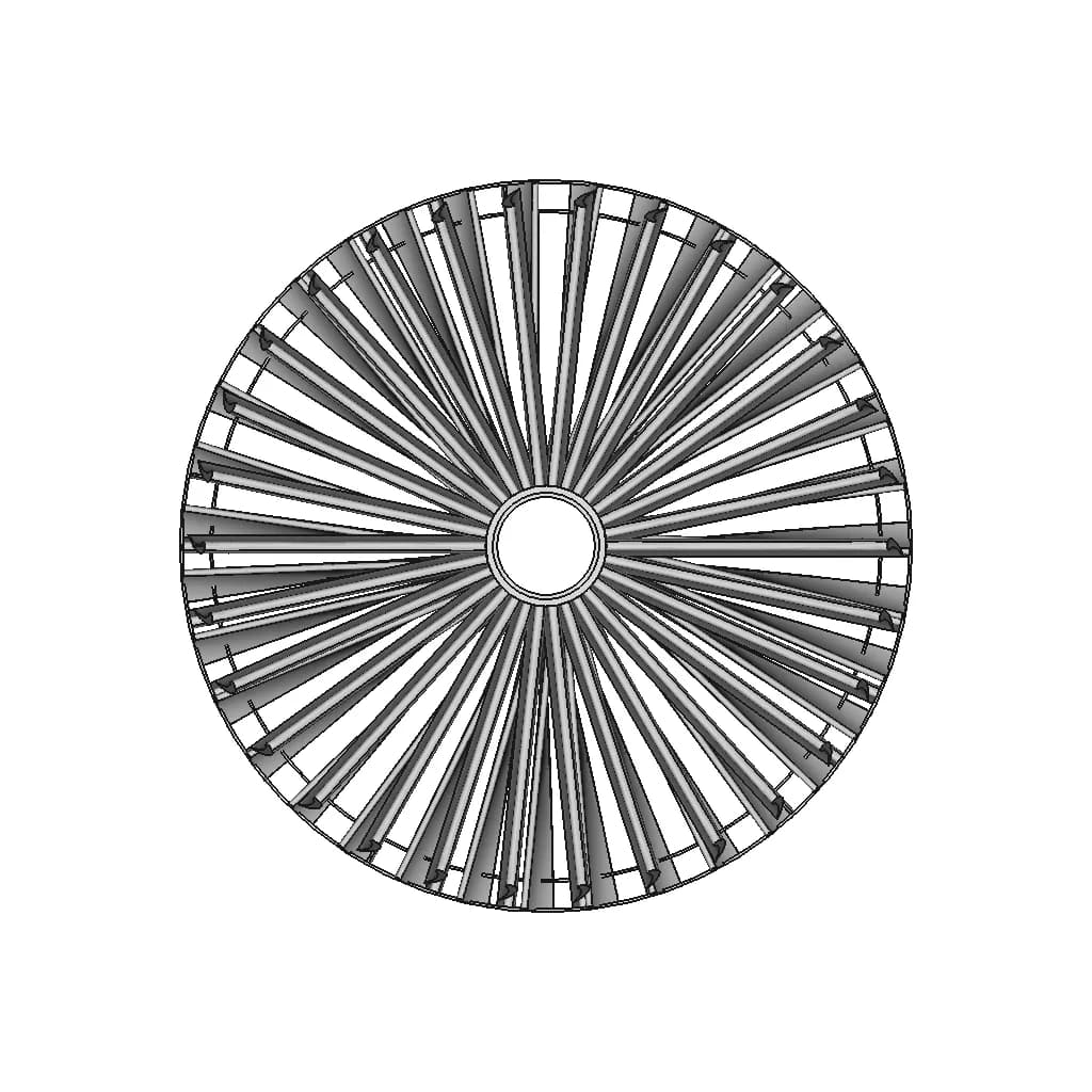 Drive Gas Turbine - Downloadable CAD Representation_0_0_degree_snapshot