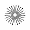 Compressor Runner Turbine - Downloadable CAD Representation_0_0_degree_snapshot