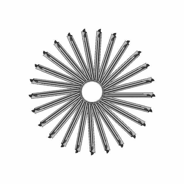 Compressor Runner Turbine - Downloadable CAD Representation