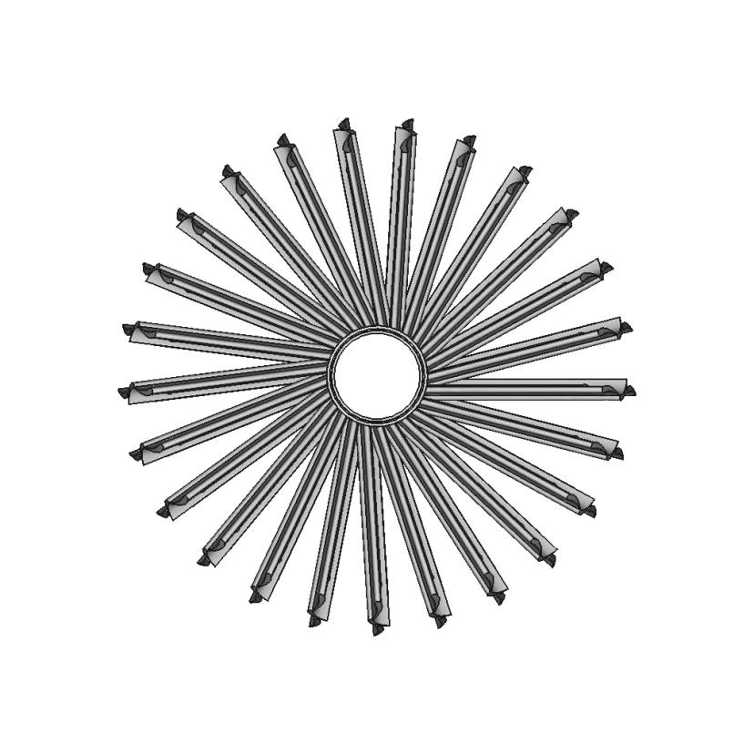 Compressor Runner Turbine - Downloadable CAD Representation