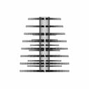 Gas Turbine Compressor Rotor Blades | 3D Engineering Design File_90_0_degree_snapshot