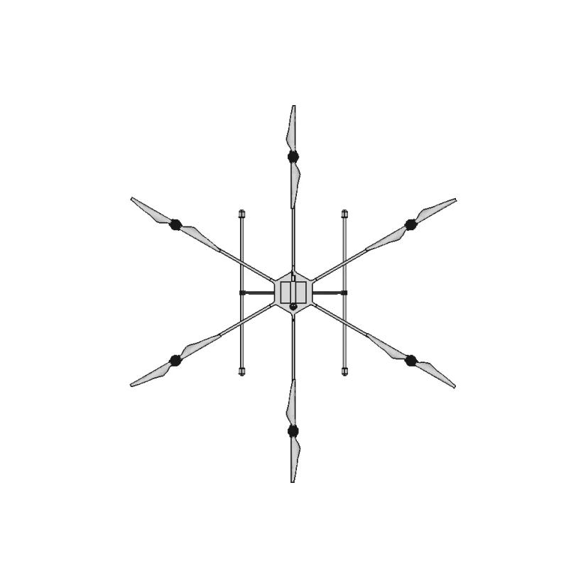 Hexacoptor | 3D Engineering Design File