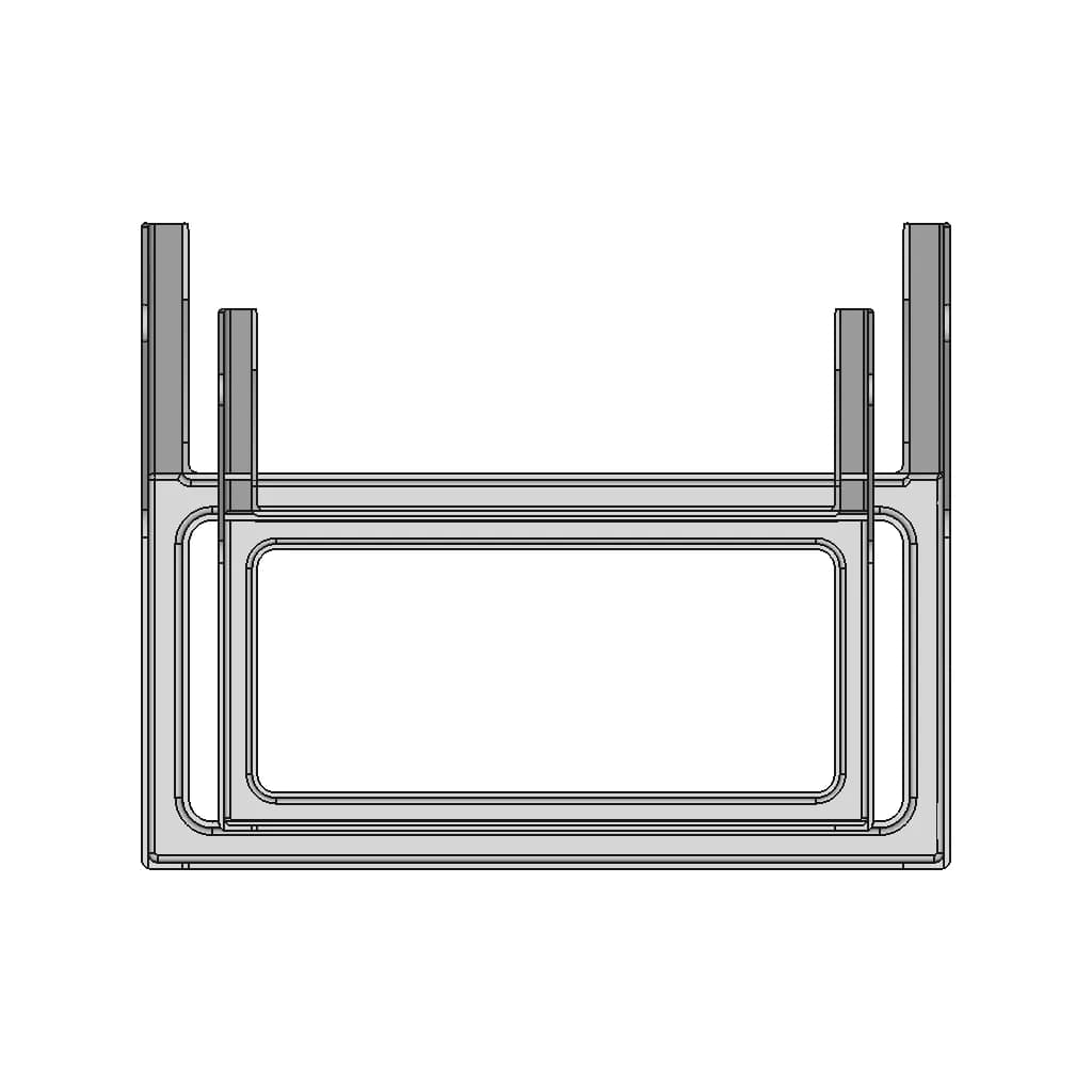 Beechcraft A36 Bonanza Throttle Quadrant Trim | 3D Engineering Design File_270_0_degree_snapshot