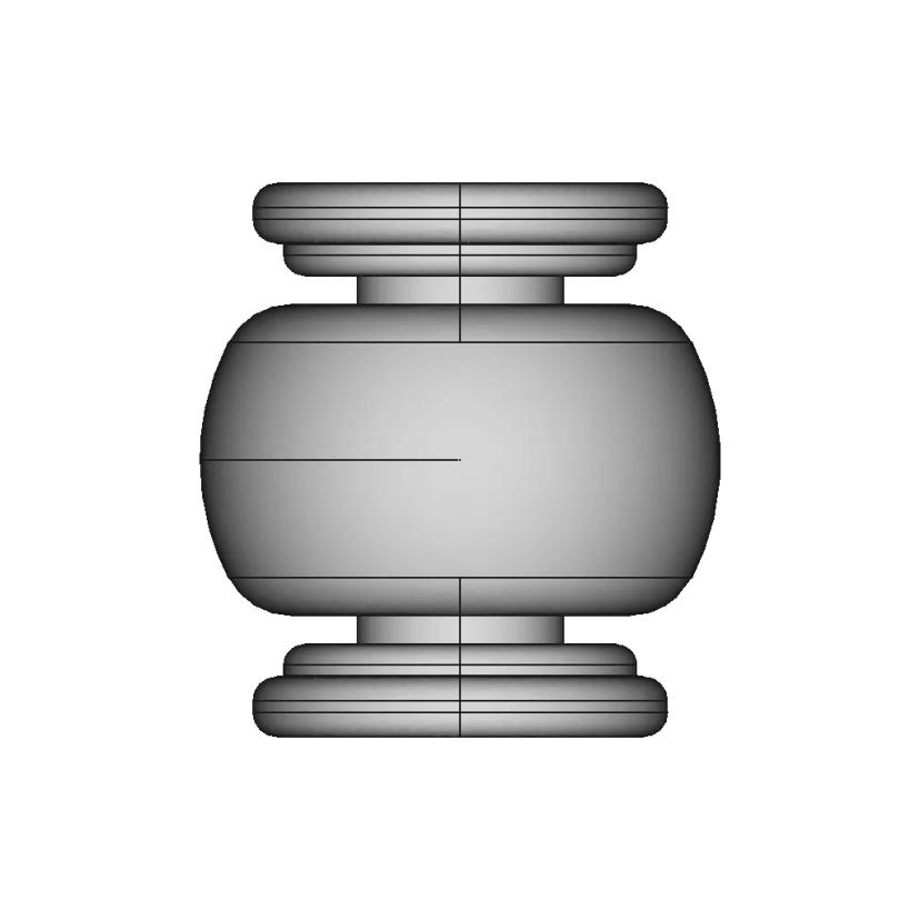 Rubber Dampers 16*4*12 | 3D Engineering Design File