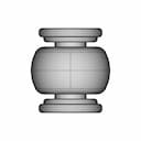 Rubber Dampers 16*4*12 | 3D Engineering Design File_0_270_degree_snapshot