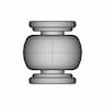 Rubber Dampers 16*4*12 | 3D Engineering Design File_0_270_degree_snapshot